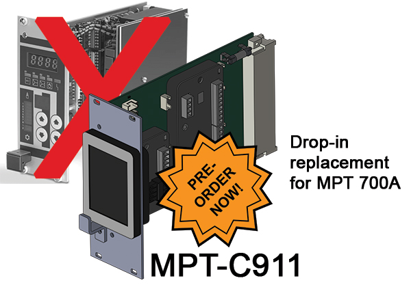 Preorder for MPT-C911, a drop-in replacement for MPT700A